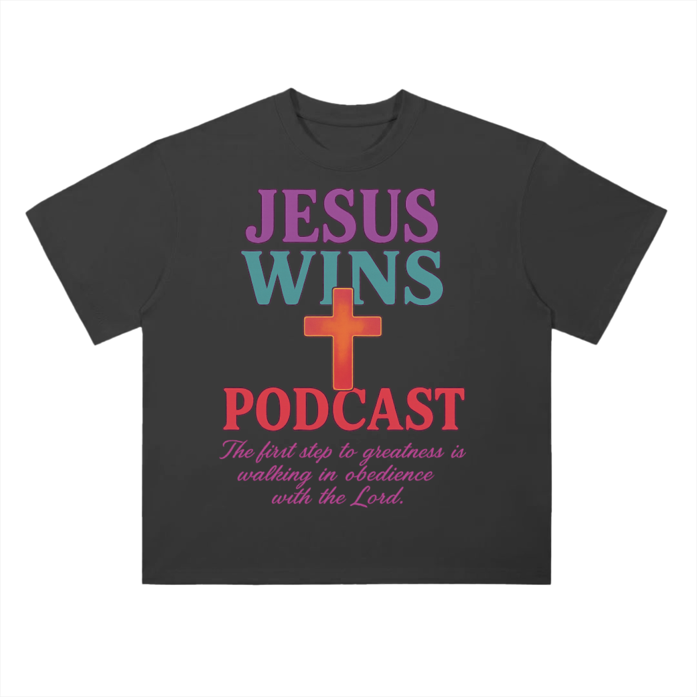 JWP Cross Slogan tee