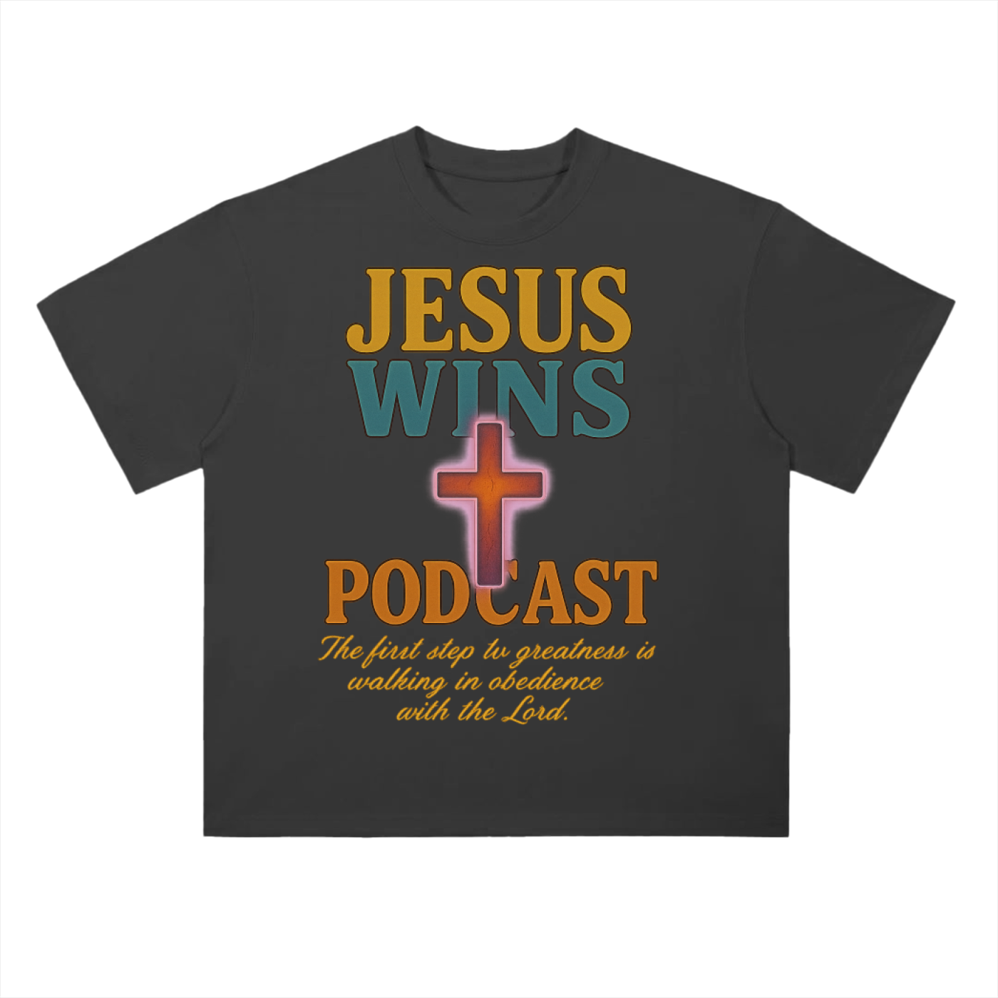 JWP Cross Slogan tee