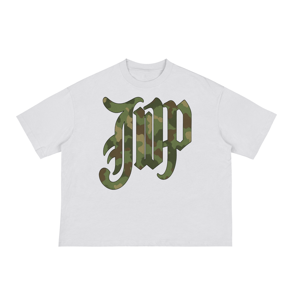 Classic Camo "Love Like Jesus" boxy tee