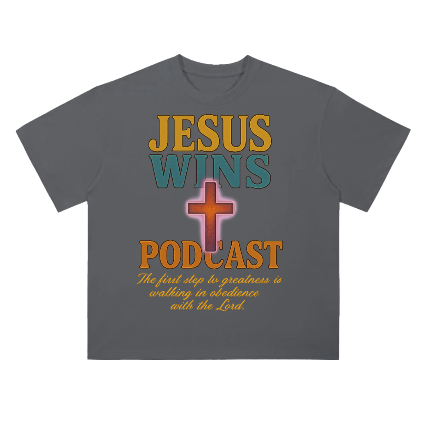 JWP Cross Slogan tee